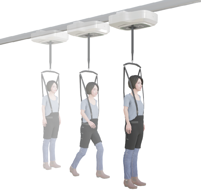 步行反饋自適應(yīng)康復(fù)系統(tǒng) （步行康復(fù)機(jī)器人）